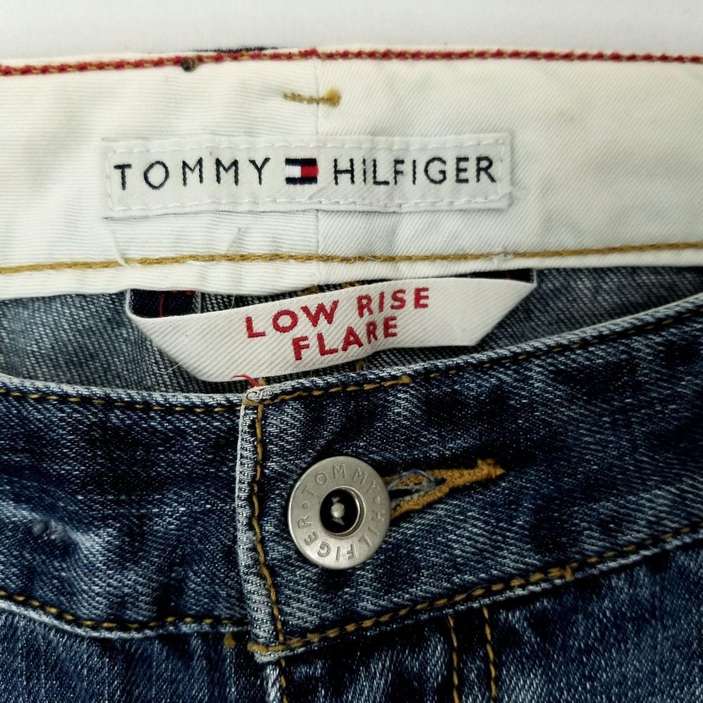 Tommy Hilfiger Jeans Flare Wide Leg 2005 Cut Off - Picture 6 of 12
